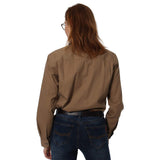 Pentecost River Womens Half Button Work Shirt Clay