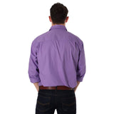 King River Half Button Work Shirt Mauve