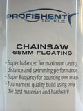 Fishing Lure - Chainsaw 65mm Floating