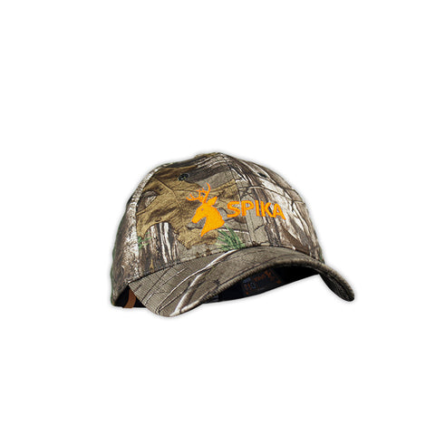 Spika - Camouflage Cap Orange logo